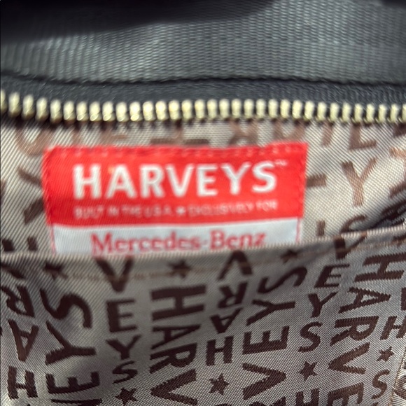 Harveys Black Woven Shoulder Bag with Silver Hardware - Picture 5 of 5